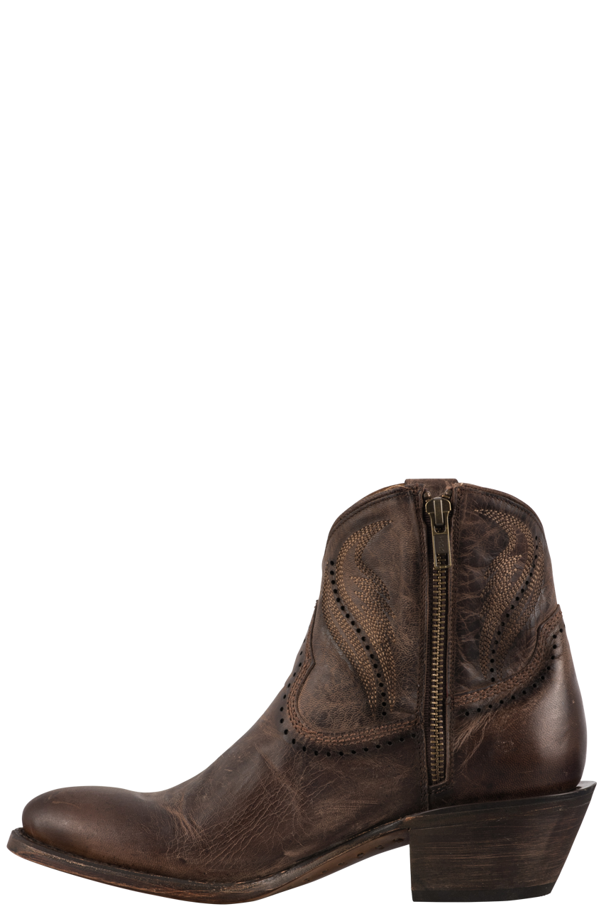 Lucchese Women's Sabine Cowgirl Boots - Brown