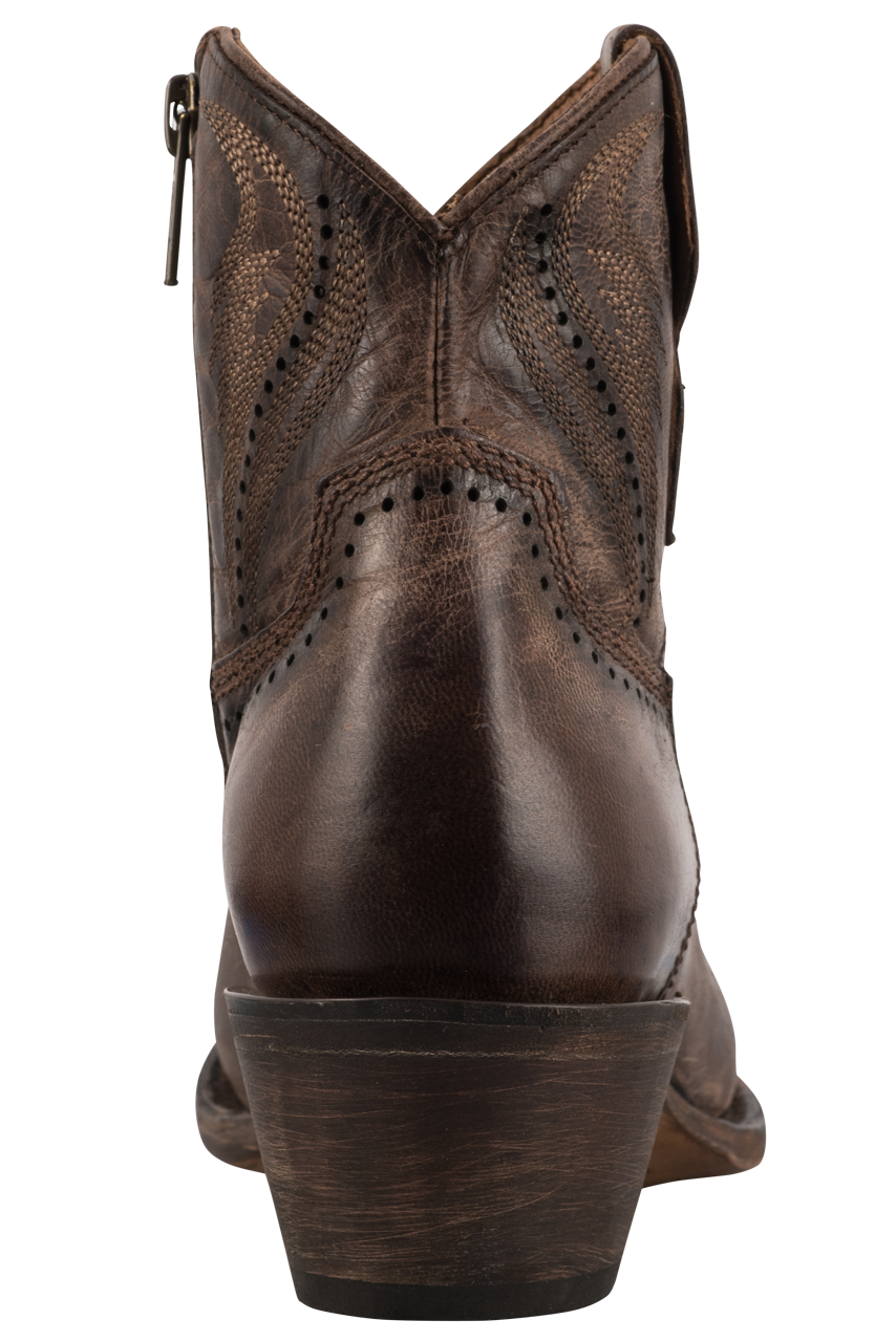 Lucchese Women's Sabine Cowgirl Boots - Brown