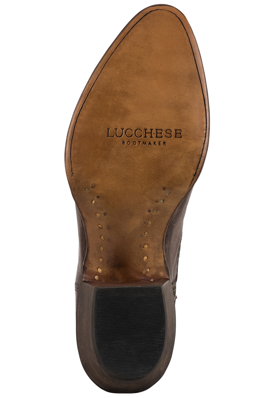 Lucchese Women's Sabine Cowgirl Boots - Brown