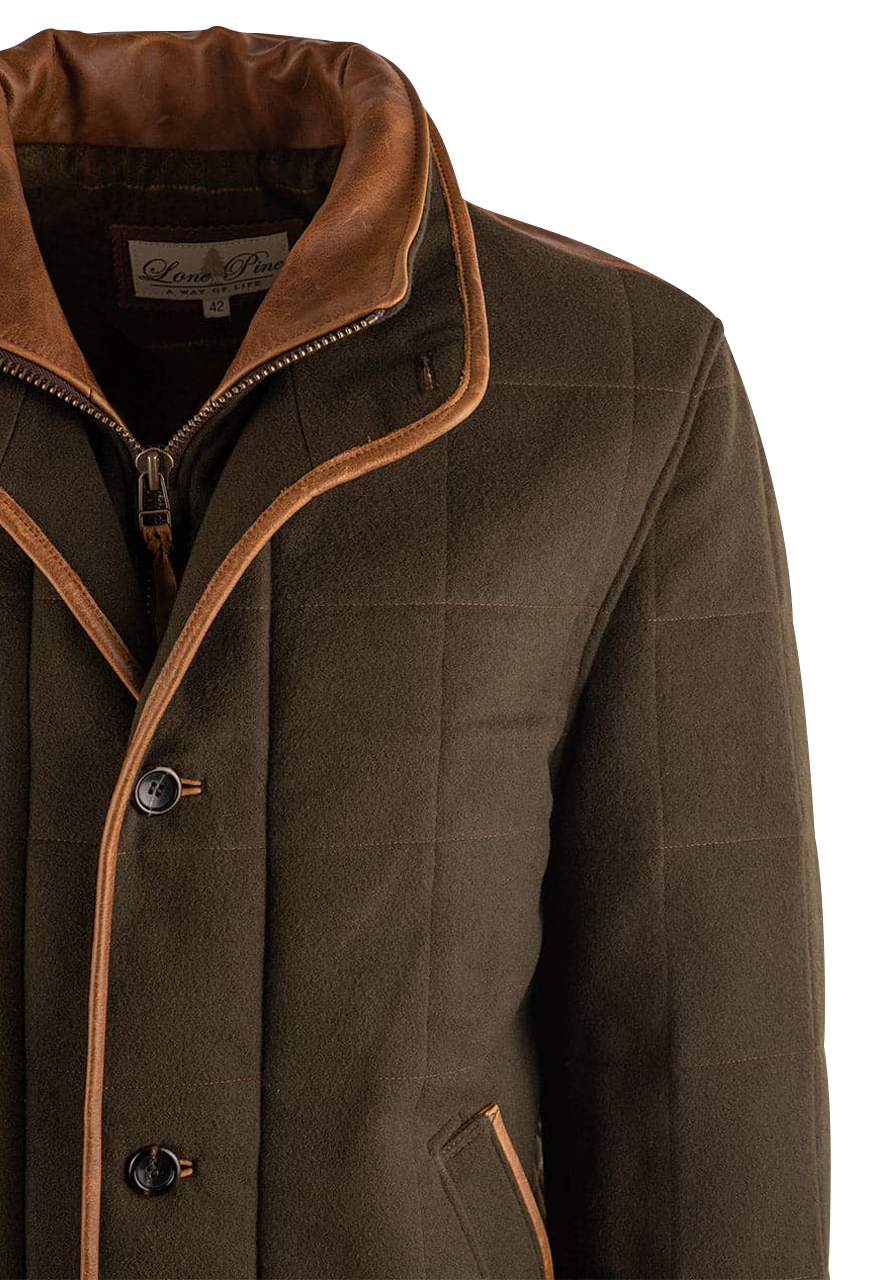 Lone Pine Geneva Cashmere Coat - Olive