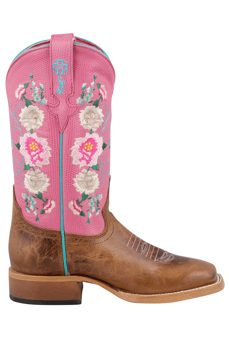 Macie Bean Rose Lizard Print Boots