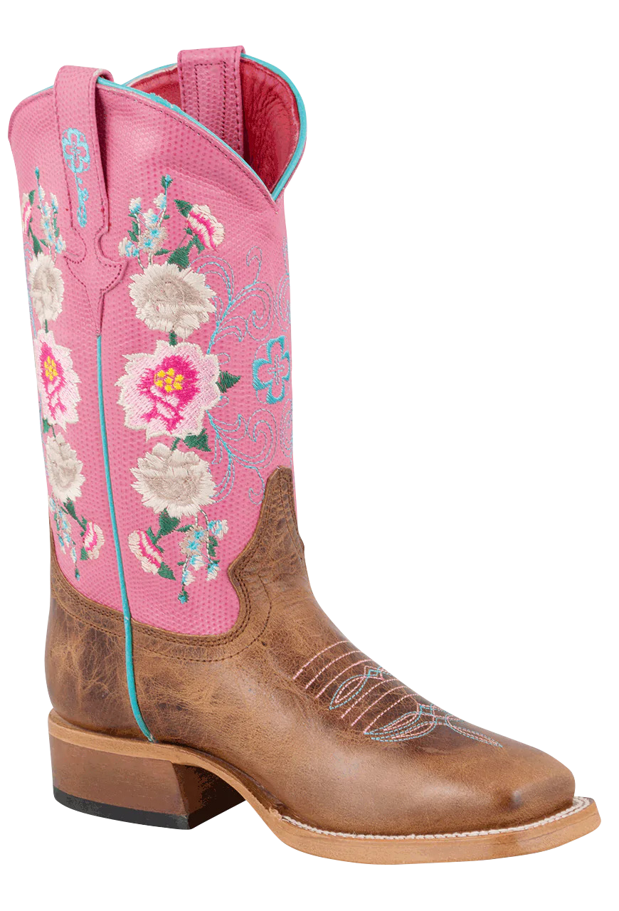 Macie Bean Rose Lizard Print Boots