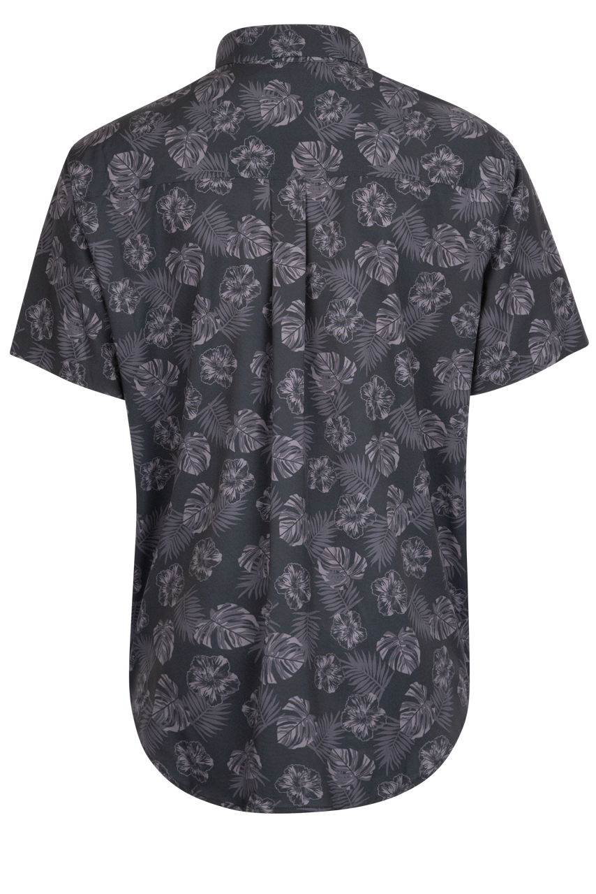 Cinch Arenaflex Button-Front Shirt - Black Leaf
