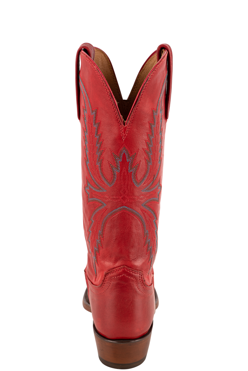 Lucchese Women's Savannah Cowgirl Boots - Red
