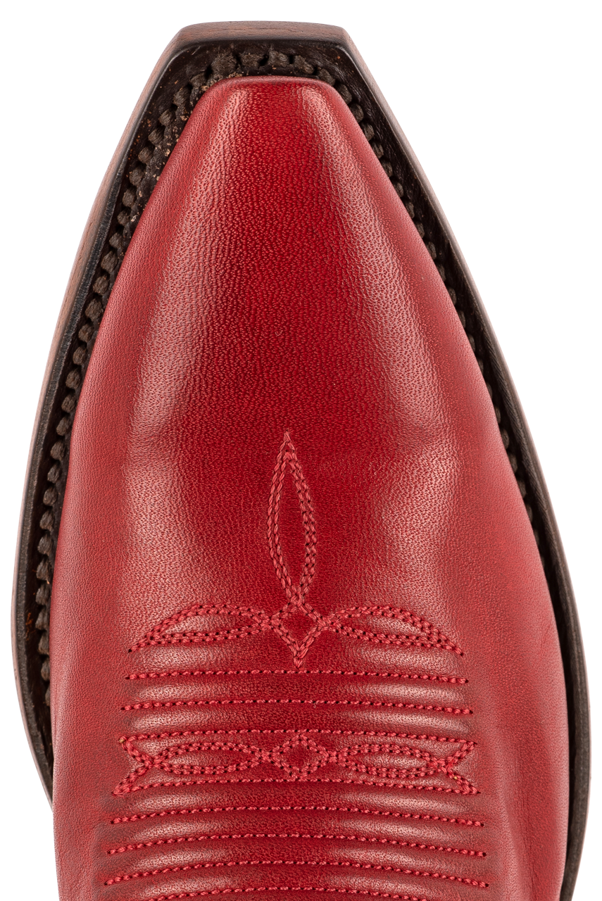 Lucchese Women's Savannah Cowgirl Boots - Red