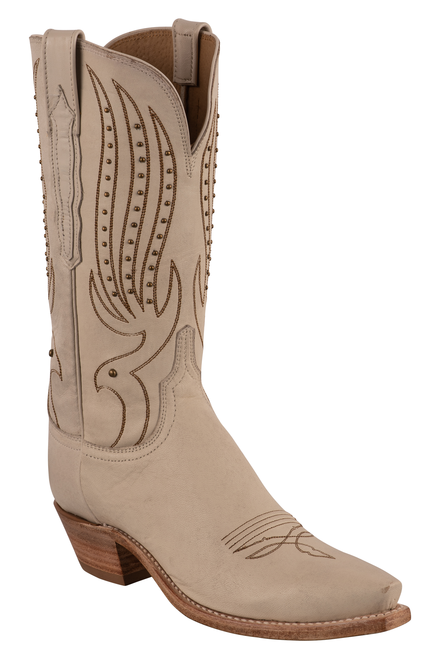 Lucchese Women's Camilla Stud Cowgirl Boots