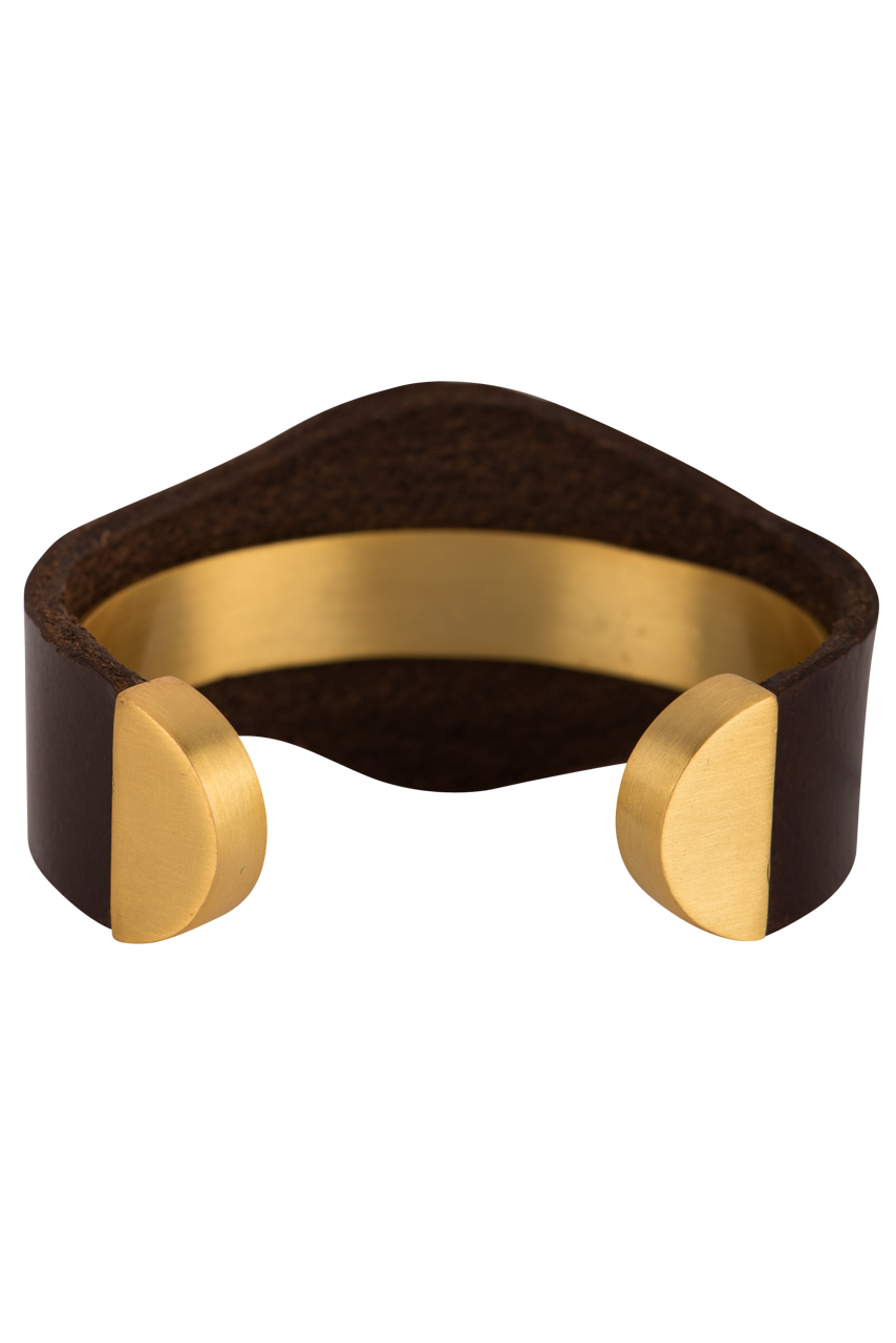 Christina Greene Earthy Leather Cuff