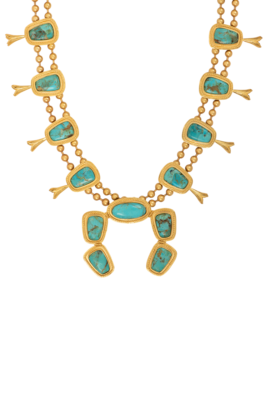 Christina Greene Squash Blossom Necklace
