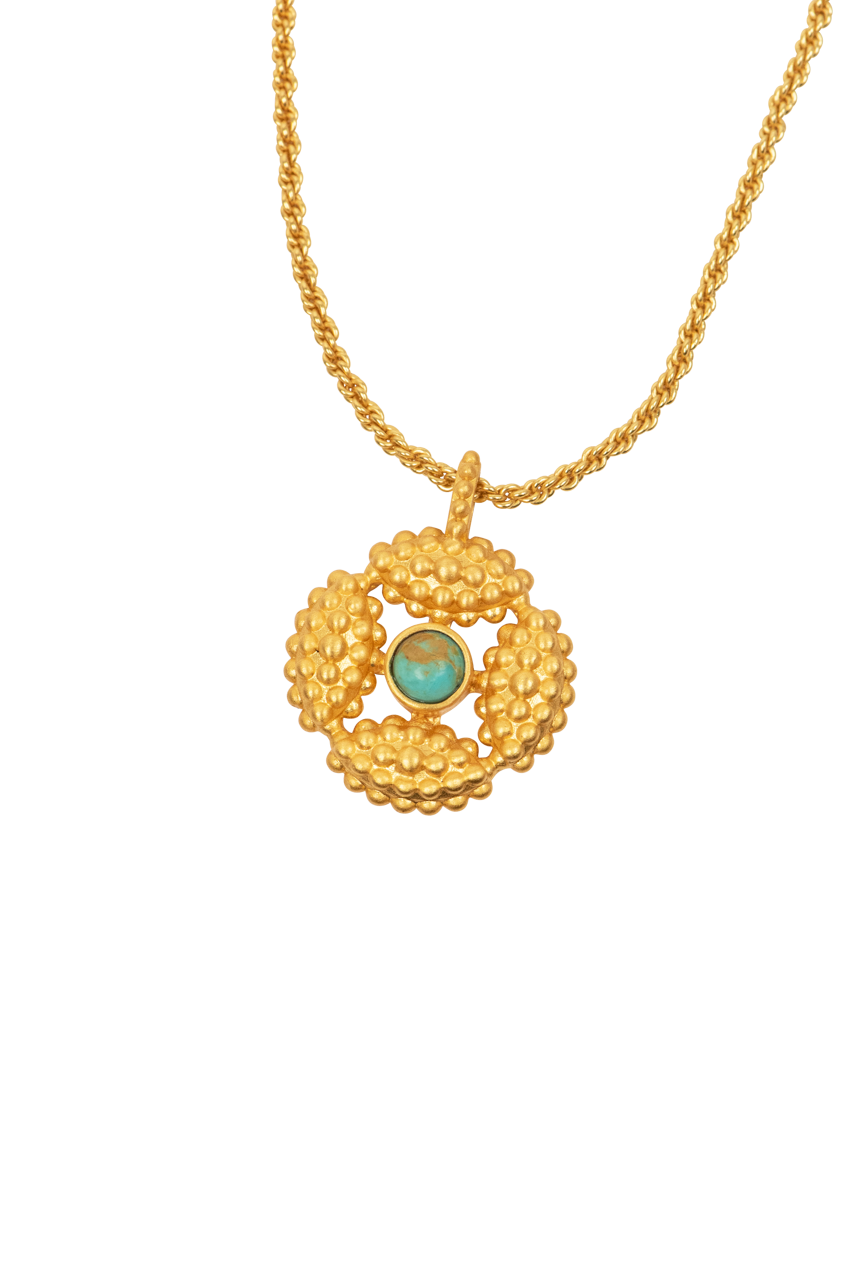 Christina Greene Azure Skies Drop Necklace