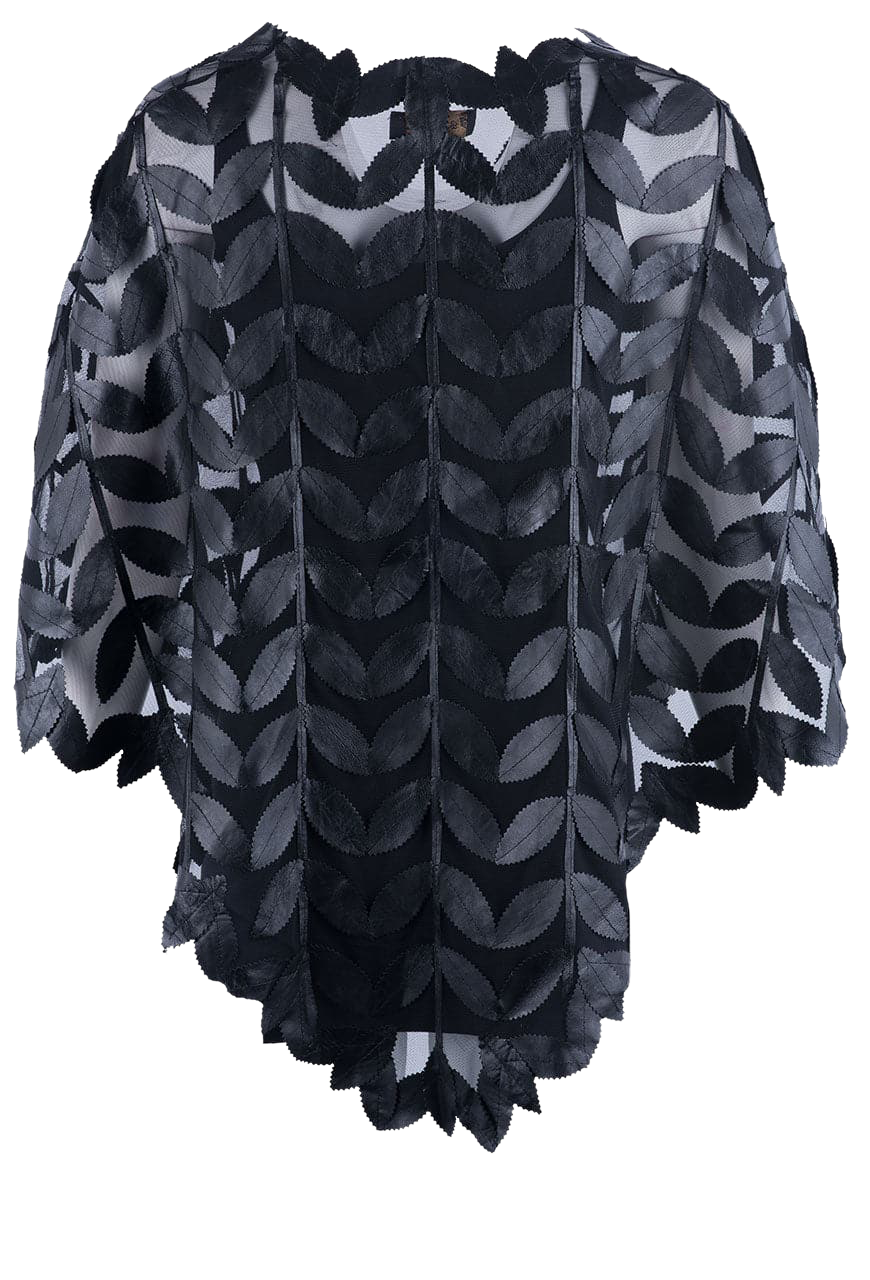 Belgin Francis Leather Poncho