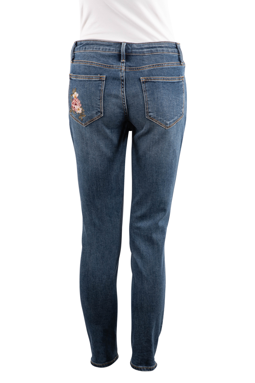Driftwood Jackie High Rise Skinny Jeans - Lily