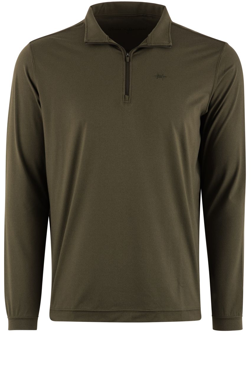 Texas Standard Performance Hybrid Quarter Zip Shirt