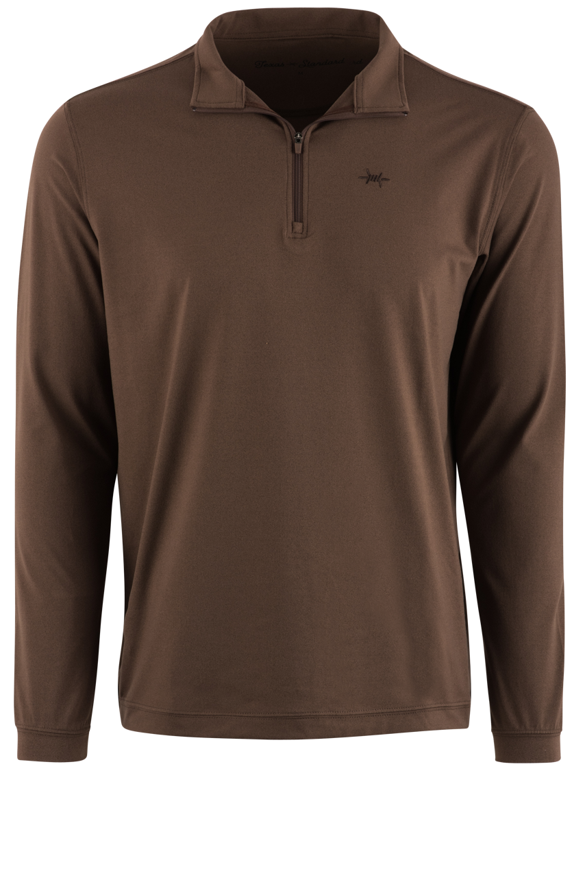 Texas Standard Performance Hybrid Quarter Zip Shirt