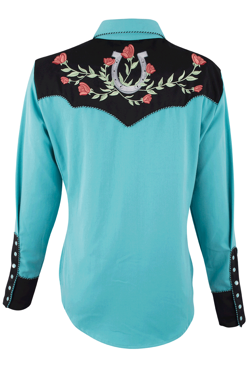 Scully Horseshoe Western Snap Shirt