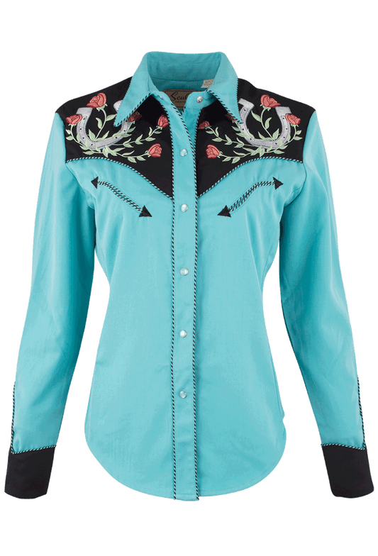 Scully Horseshoe Western Snap Shirt