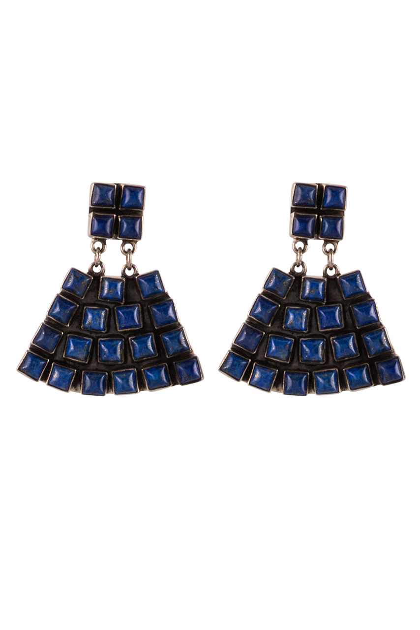 Sweet Tea Jewelry Horseshoe Lapis Set