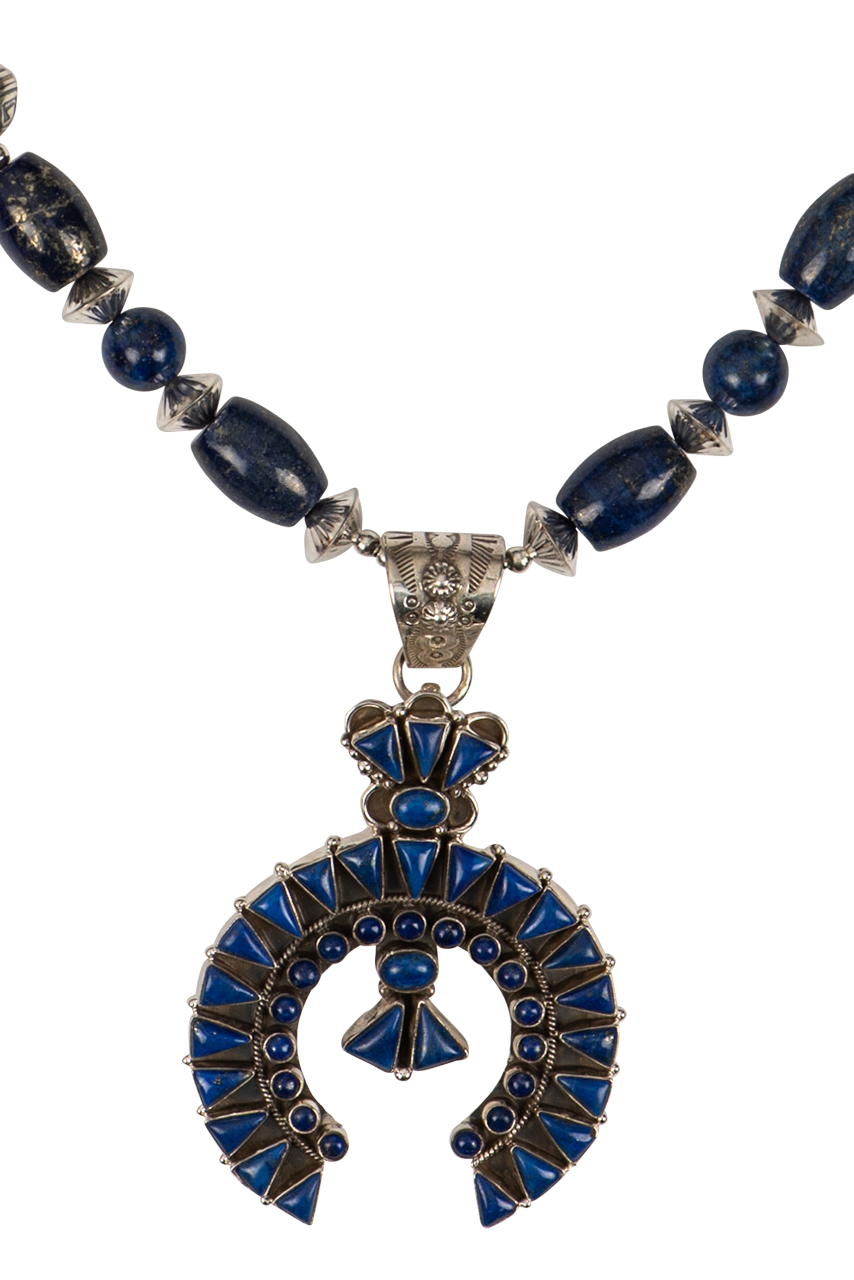 Sweet Tea Jewelry Horseshoe Lapis Set