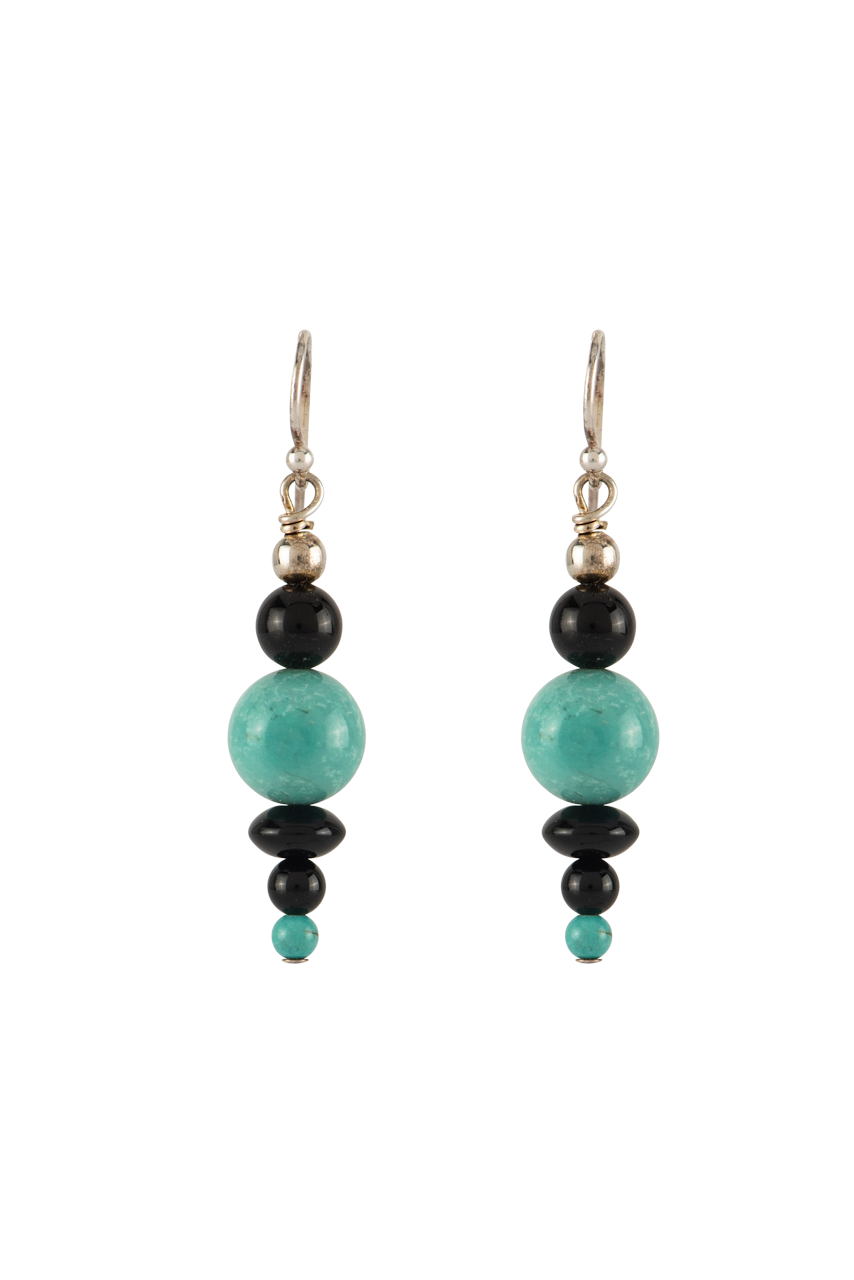 Sweet Tea Jewelry Turquoise Onyx Set