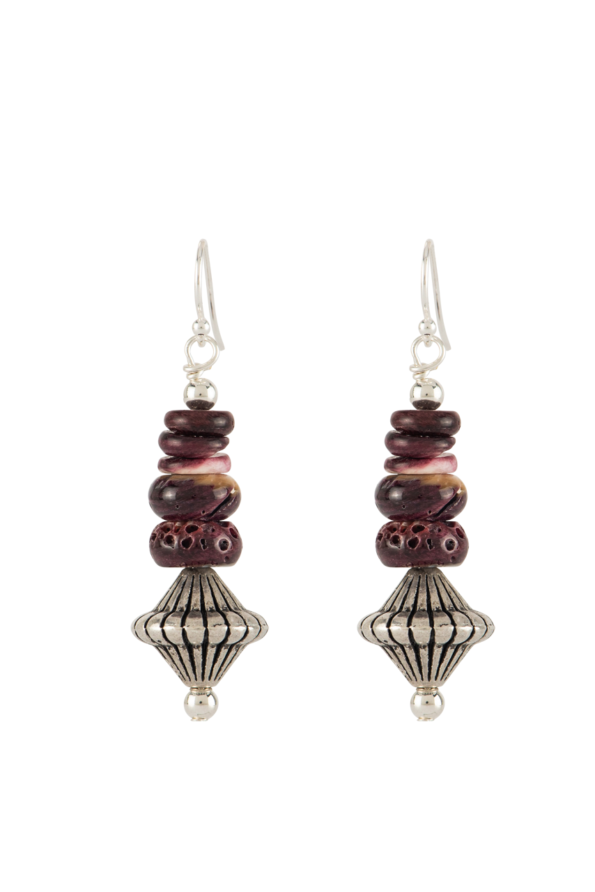 Sweet Tea Jewelry Purple Oyster Set