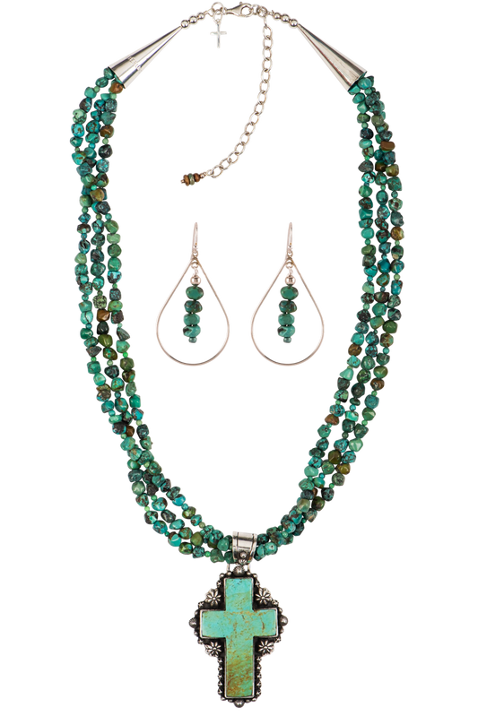 Sweet Tea Jewelry Turquoise Nugget Set