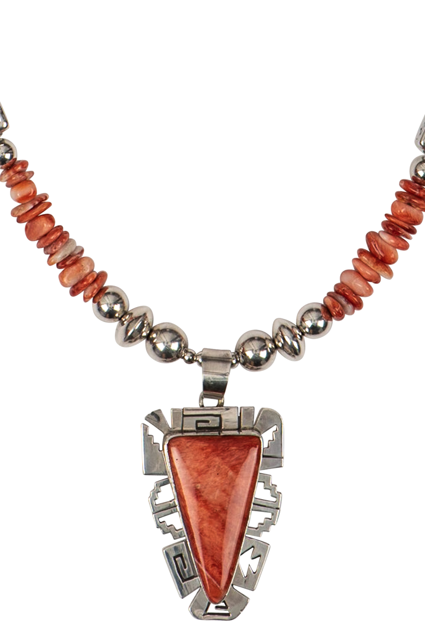 Sweet Tea Jewelry Orange Aztec Set