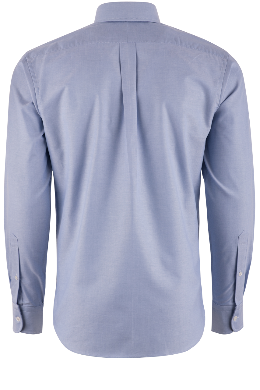 Pinto Ranch YY Collection Blue Oxford Button-Front Shirt