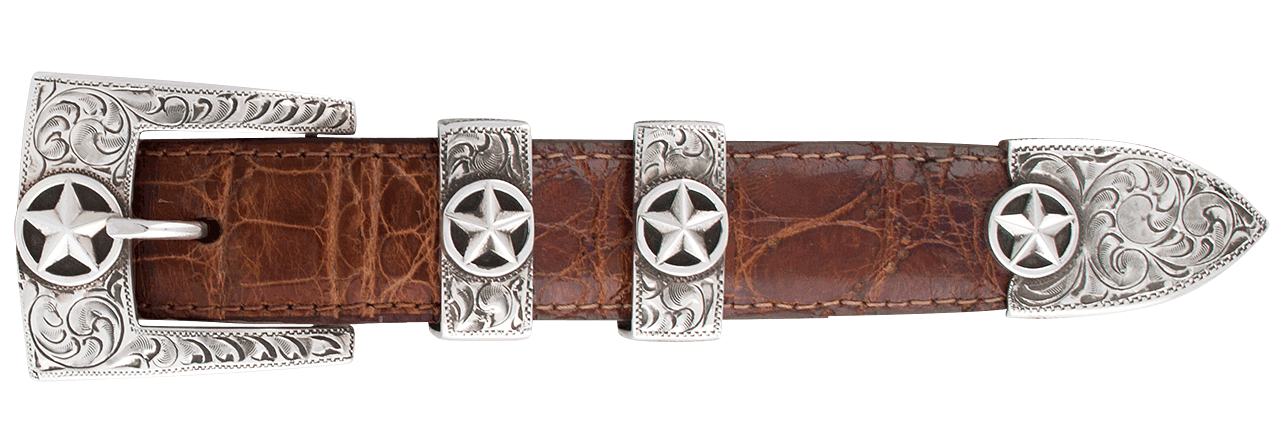 Pinto Ranch 1" Star Buckle Set