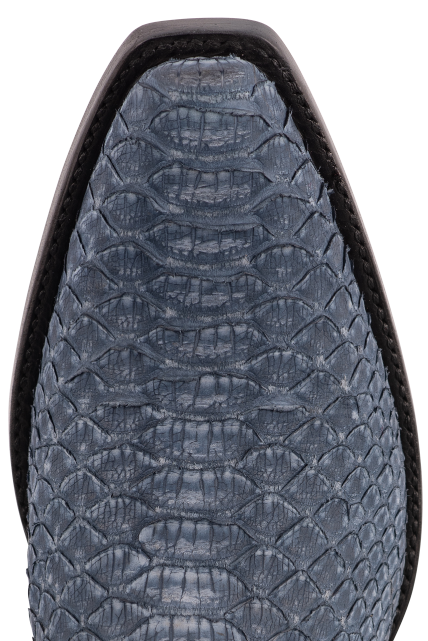 Stallion Women's Python Boots - Navy