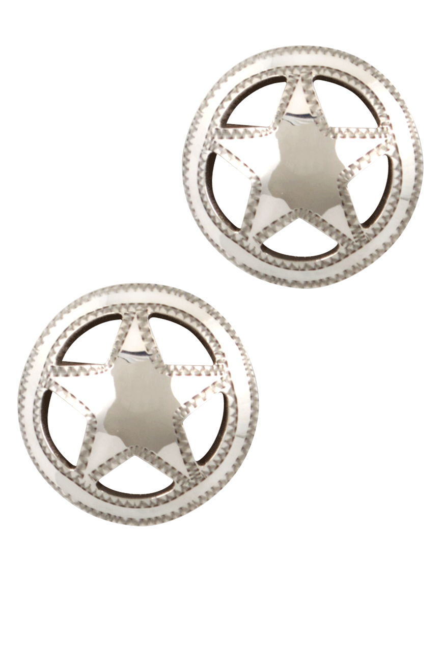 Pinto Ranch Quarter Star Cufflinks