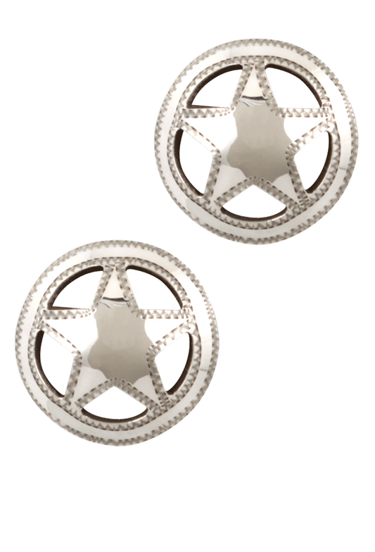 Pinto Ranch Quarter Star Cufflinks