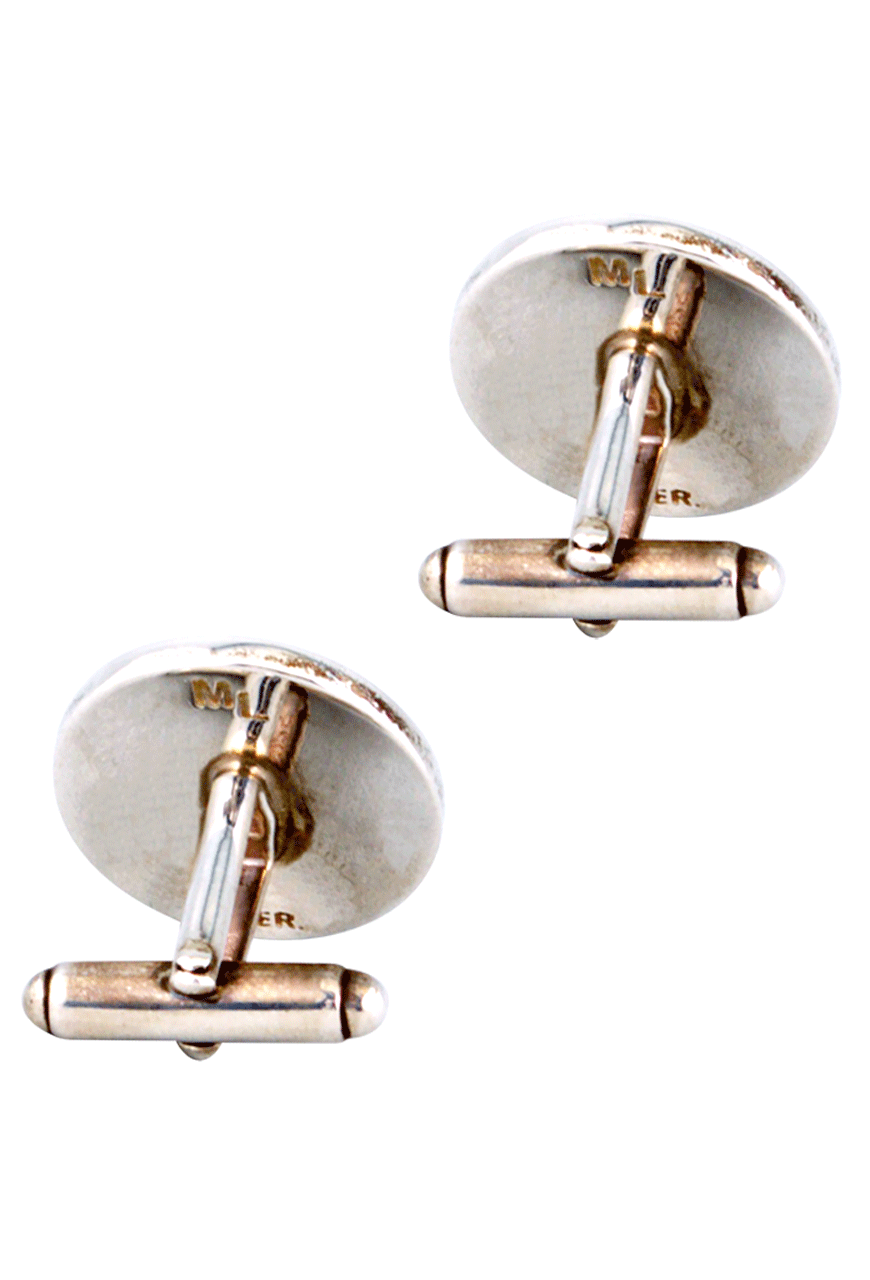 Pinto Ranch Silver Star Cufflinks