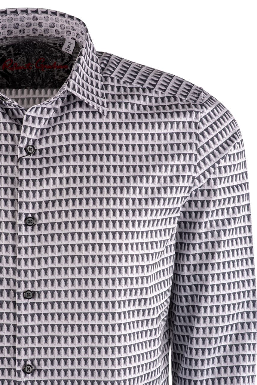 Robert Graham Francis Sport Long Sleeve Button-Front Shirt