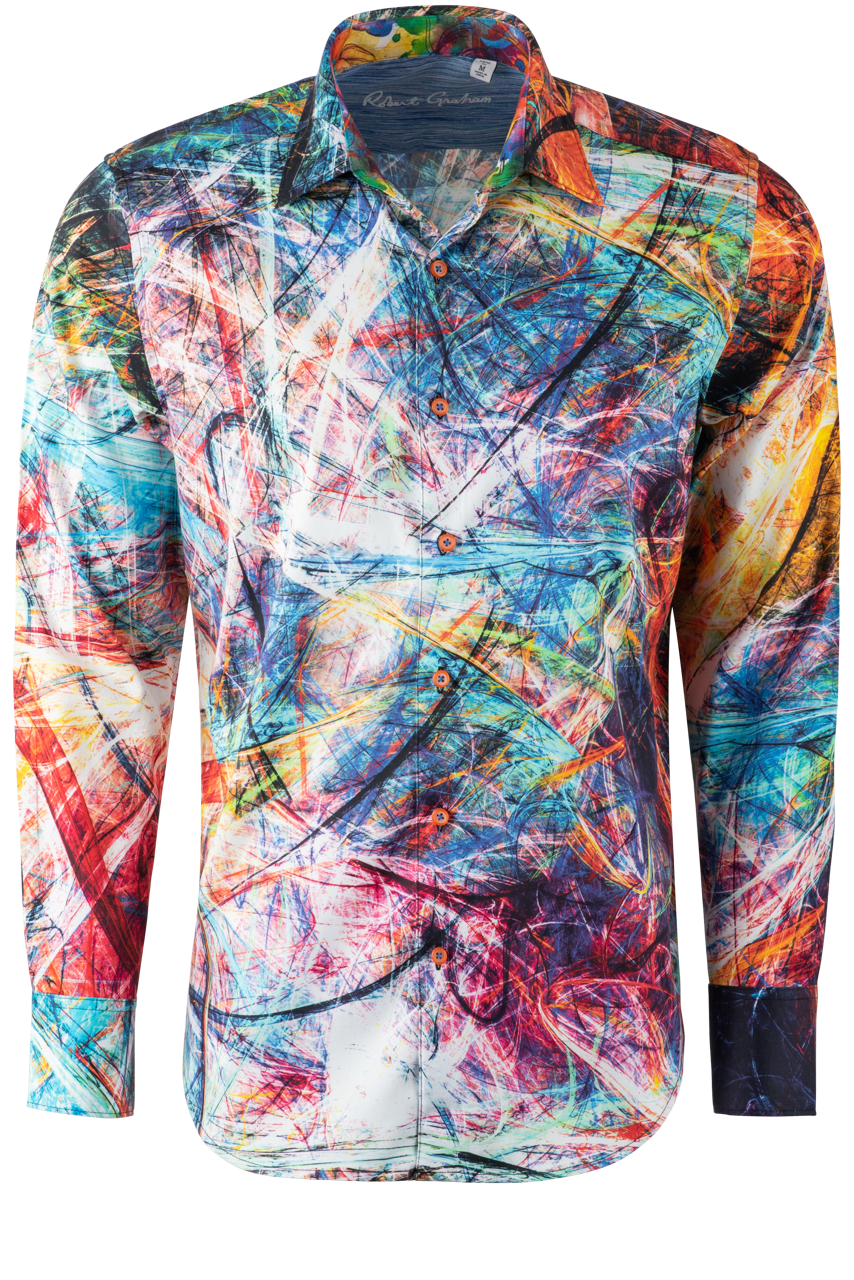 Robert Graham Erosion Button-Front Shirt