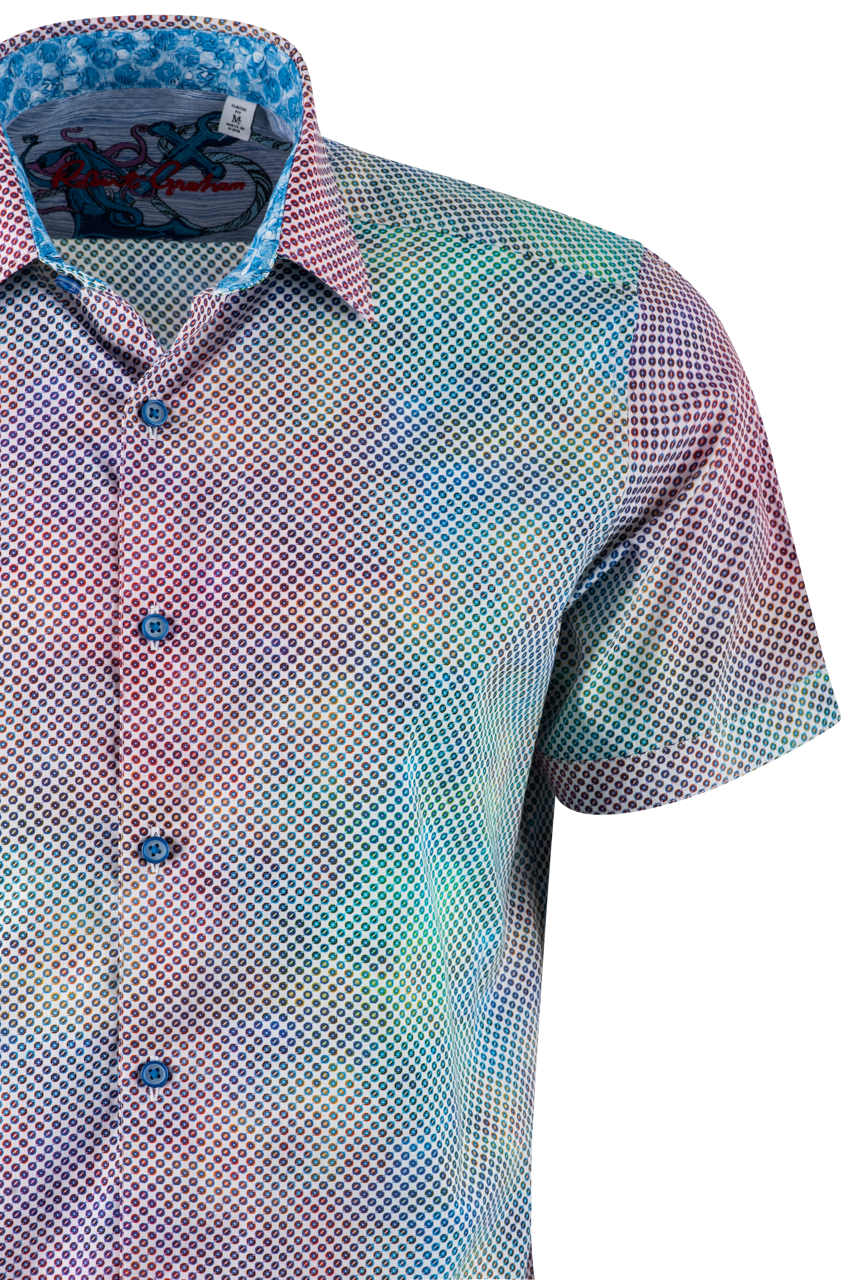 Robert Graham Below Deck Short Sleeve Button-Front Shirt