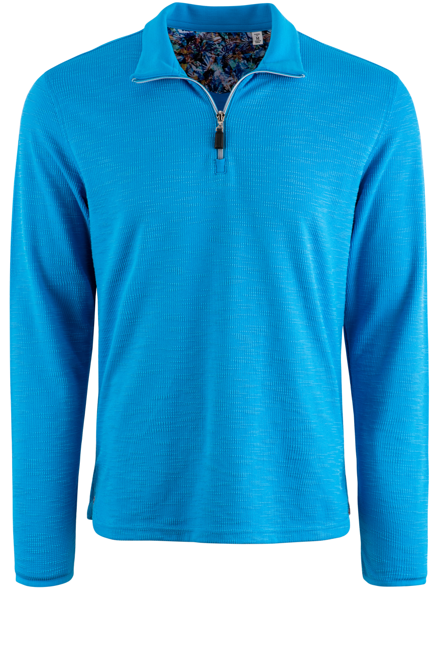 Robert Graham Adrift Knit Shirt - Blue