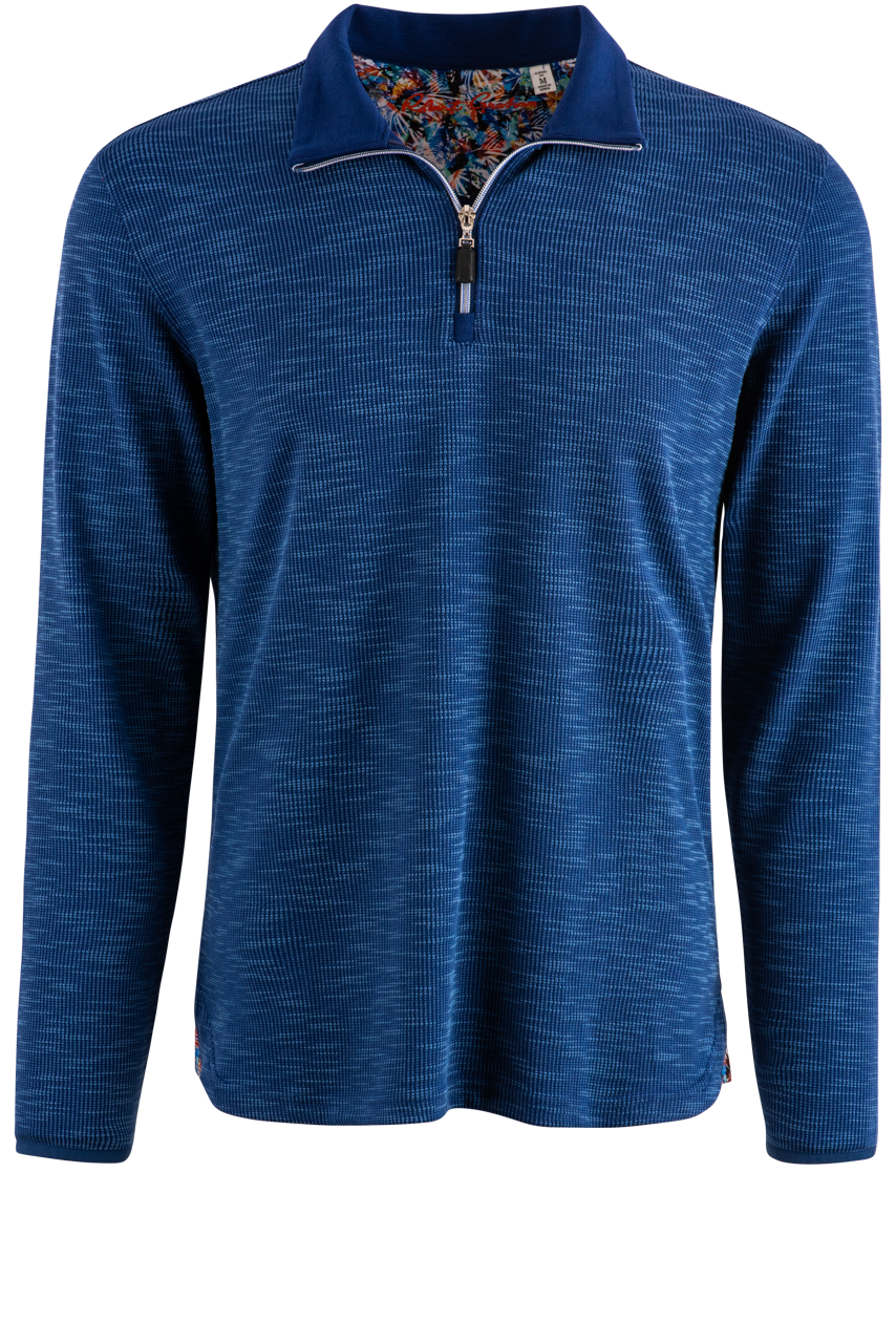 Robert Graham Adrift Knit Shirt - Navy