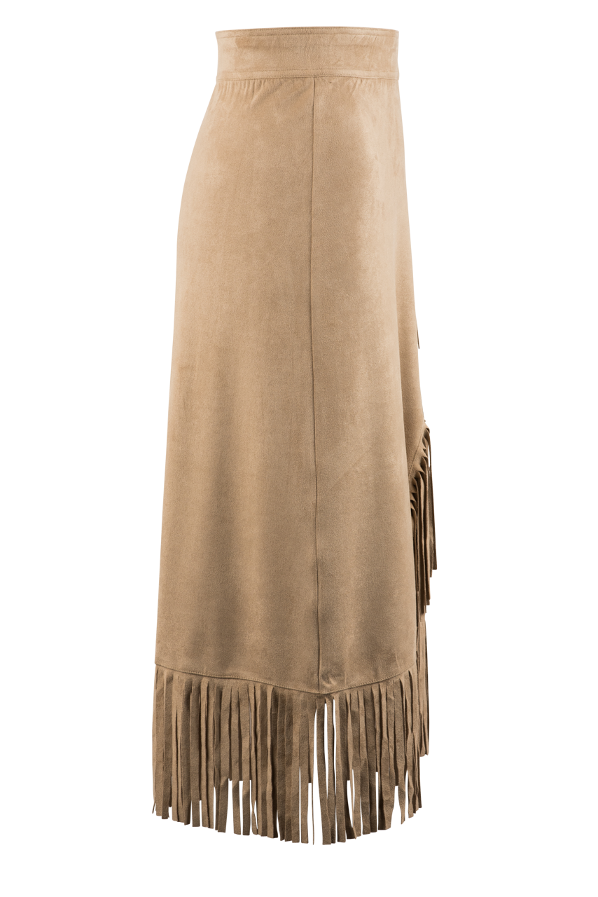 W.A.Y. Fringe Wrap Skirt