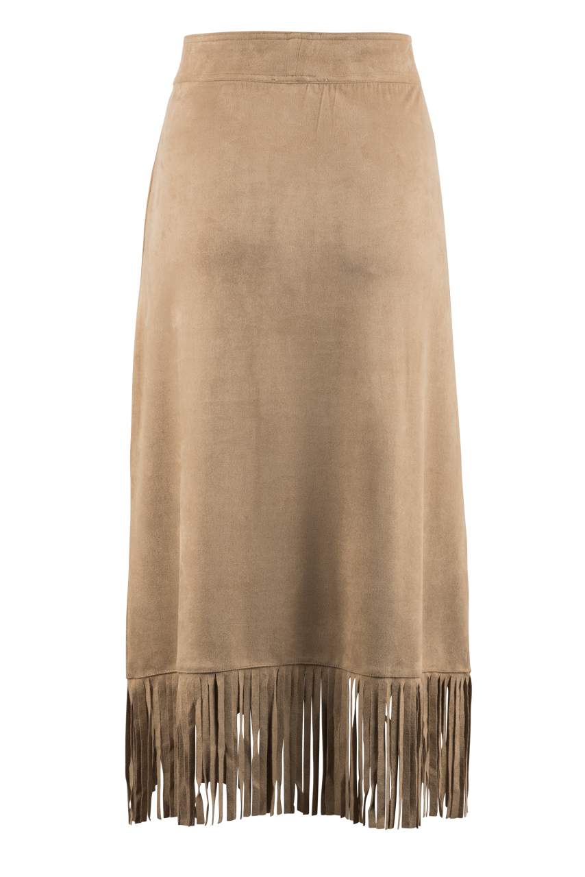 W.A.Y. Fringe Wrap Skirt