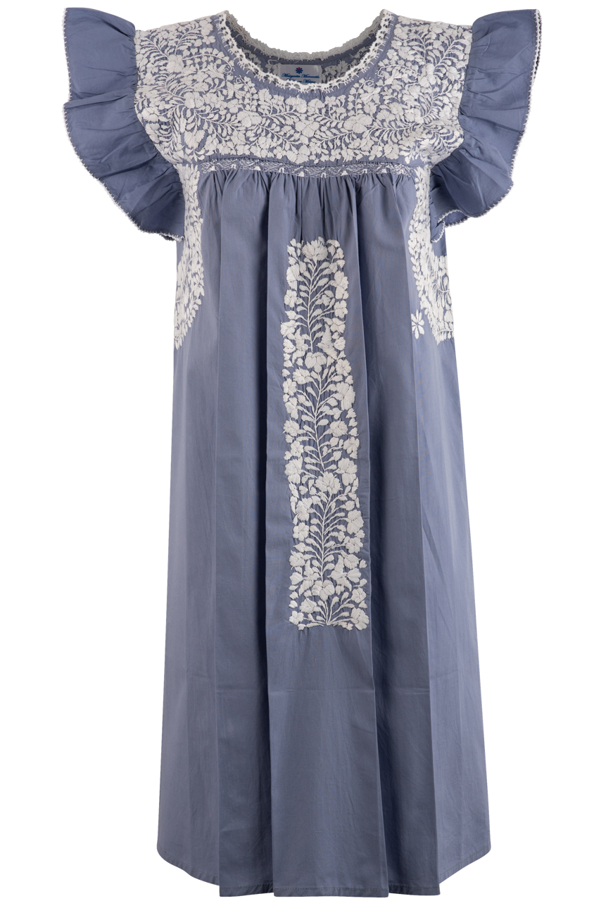 Margarita Mercantile Sara Dress - Blue