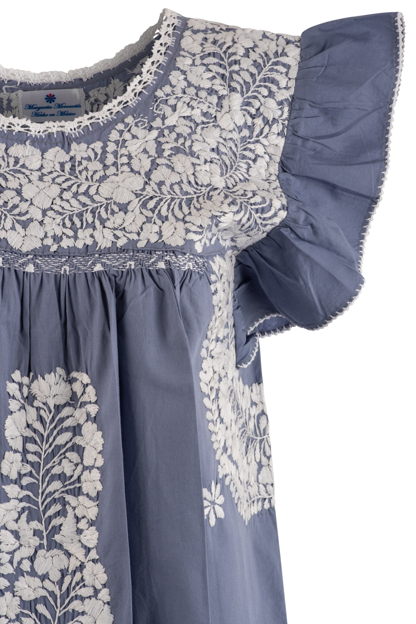 Margarita Mercantile Sara Dress - Blue