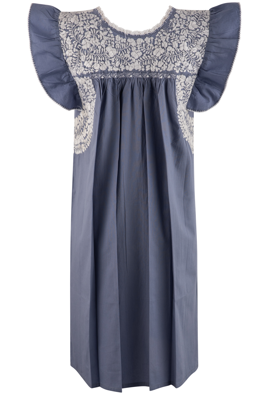 Margarita Mercantile Sara Dress - Blue