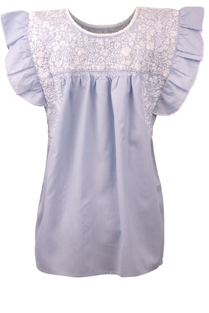 Margarita Mercantile Embroidered Sara Top