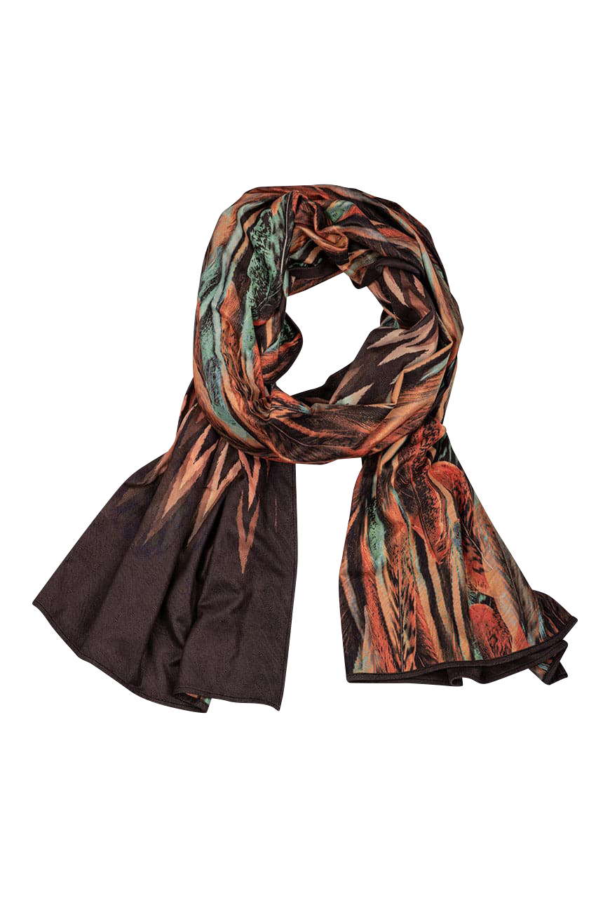 Save the Faith Feather Scarf