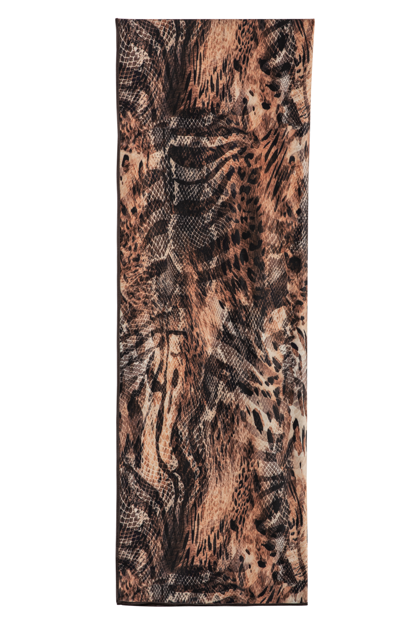 Save the Faith Reversible Animal-Printed Scarf