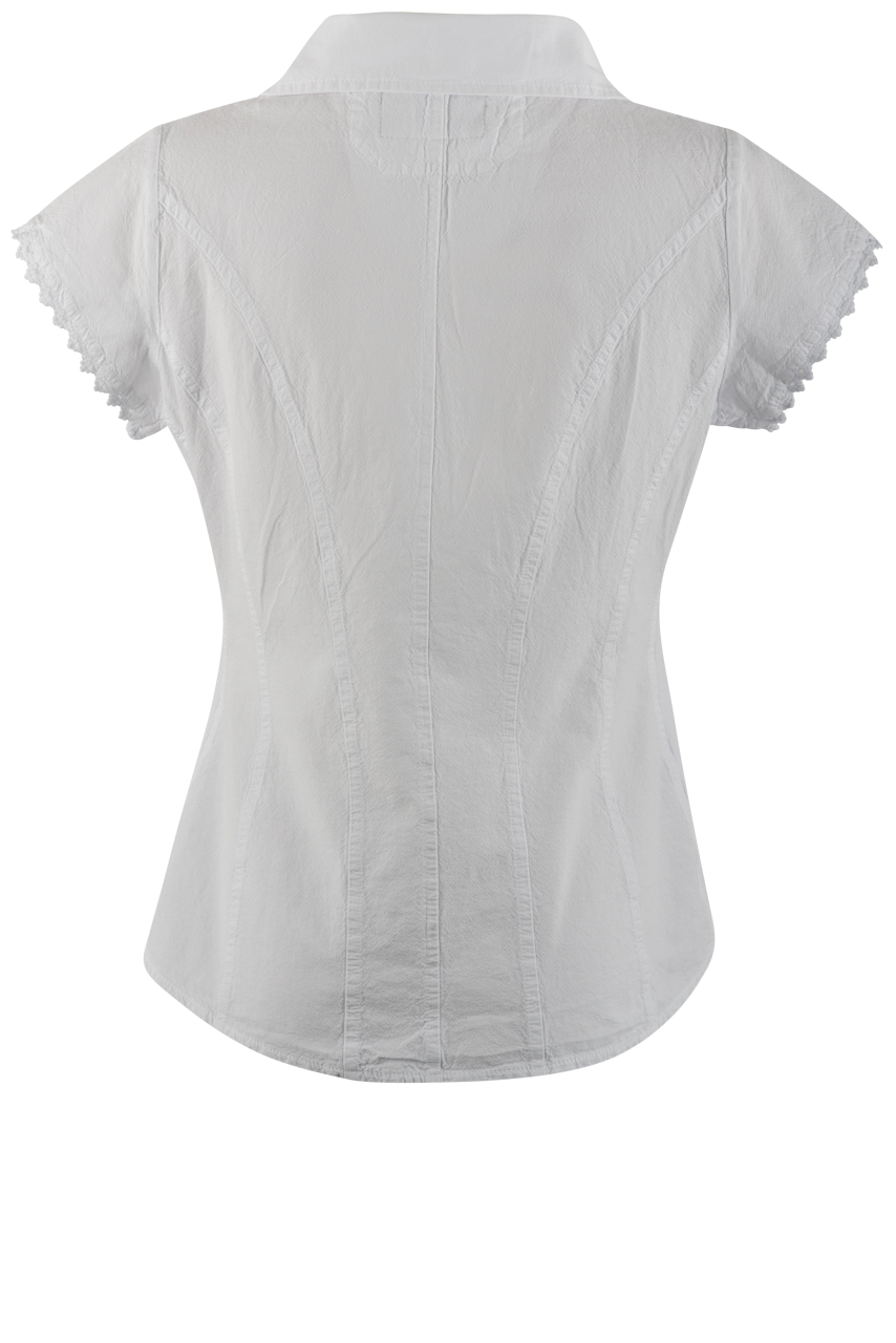 Inca Cottons Short Sleeve Crochet Top
