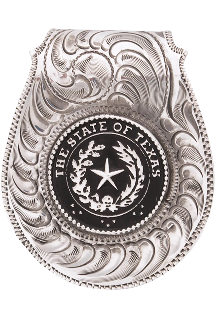 Pinto Ranch State Seal of Texas FOB Money Clip