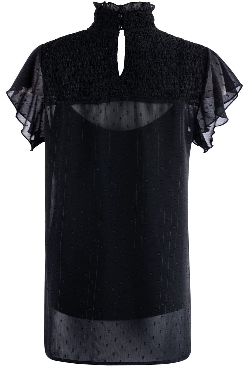 Double D Ranch Black Come Away Top