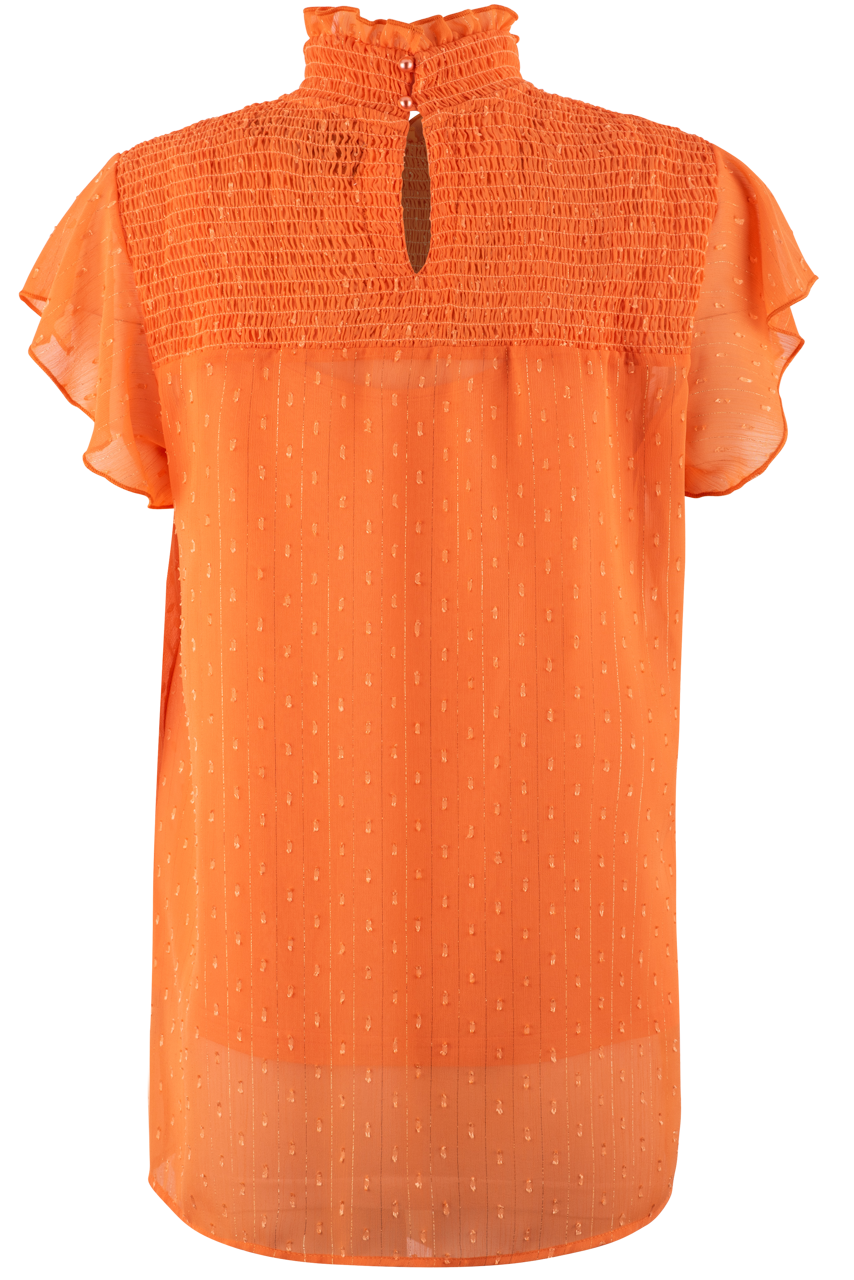 Double D Ranch Tangerine Come Away Top