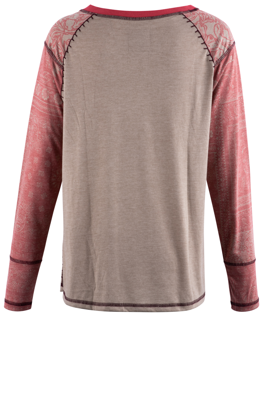 Double D Ranch Putty Hide Top