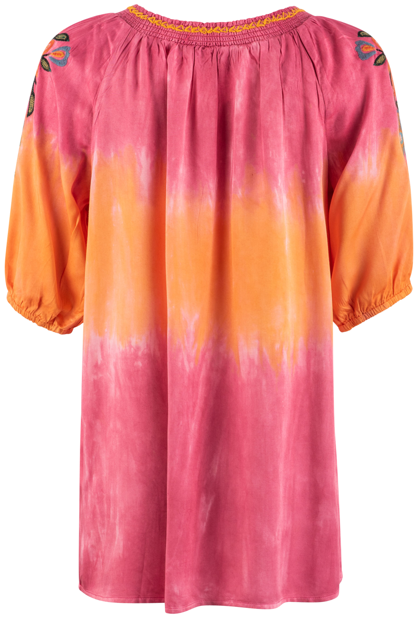 Double D Ranch Carousel Pink Bibi Top